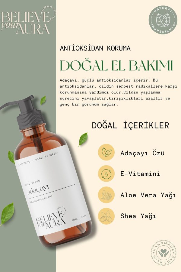صابون مایع اورجینال برند Believe your aura کد 810246203 - Image 3