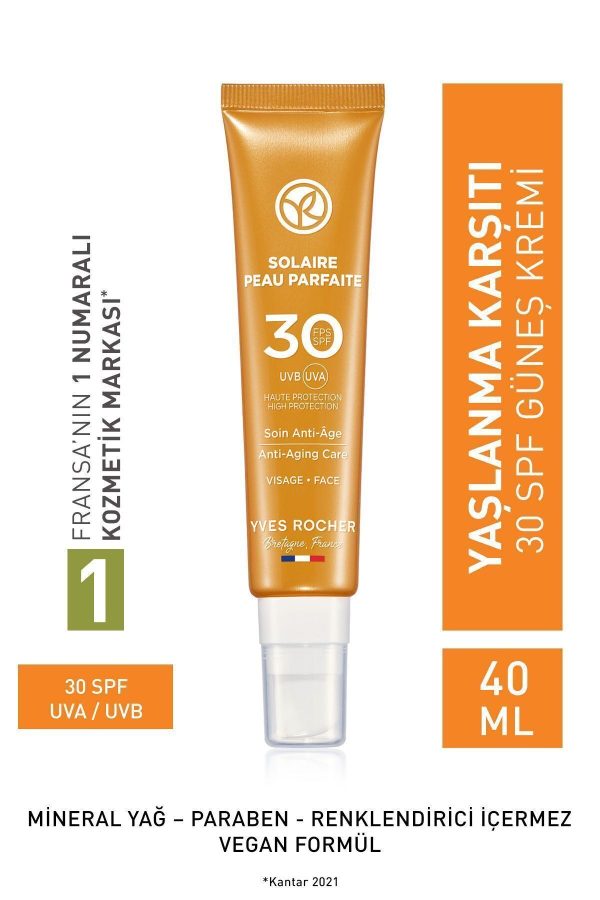 ضد آفتاب صورت اورجینال برند Yves rocher مدل Solaire Peau Parfaite کد 102984985