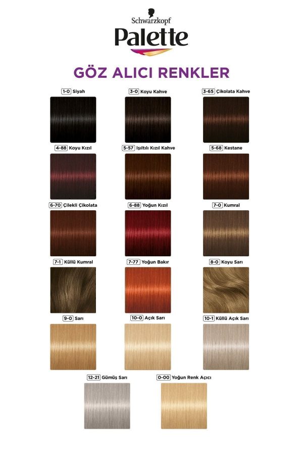 رنگ مو اورجینال برند Palette کد 4405543 - Image 7