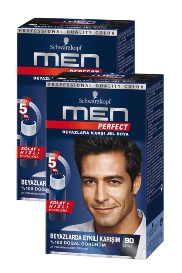 رنگ مو اورجینال برند Schwarzkopf مدل Perfect 90 Siyah کد 87376599
