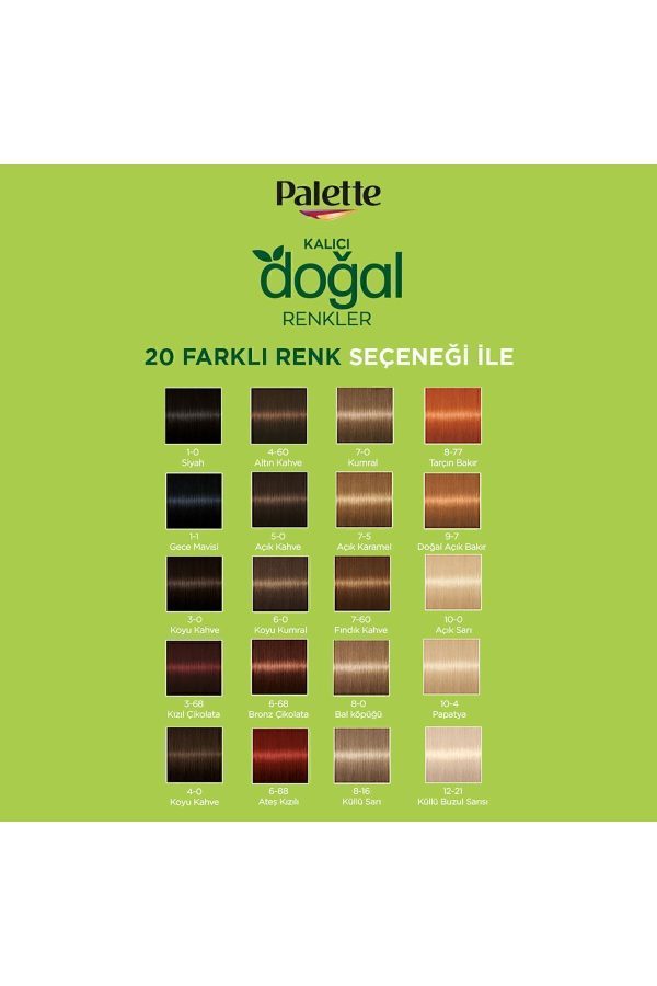 رنگ مو اورجینال برند Palette مدل Permanent Natural Hair Color کد 4425399 - Image 6