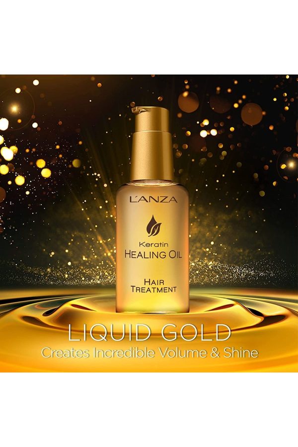 روغن و سرم مو اورجینال برند L anza مدل Hair Treatment Serum کد 763925602