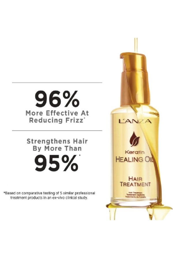 روغن و سرم مو اورجینال برند L anza مدل Hair Treatment Serum کد 763925602 - Image 6