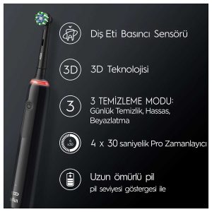 مسواک برقی اورجینال برند Oral b مدل Pro 3 – 3900 کد 137493663