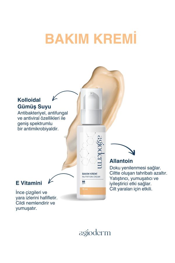 کرم صورت اورجینال برند Agioderm کد 443801317 - Image 2