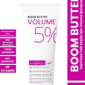شامپو اورجینال برند Boom butter مدل Volume Şampuan 250 ML کد 766247220 2 1 org zoom 49724