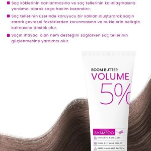 شامپو اورجینال برند Boom butter مدل Volume Şampuan 250 ML کد 766247220