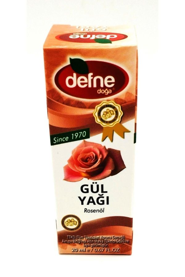 روغن مراقبت کننده اورجینال برند Defne doga مدل Rose Oil 20 ml کد 765416517