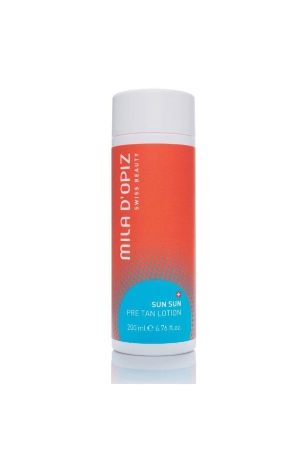ضد آفتاب صورت اورجینال برند Mila d opiz مدل Pre Tan Lotion 200ml کد 653219092