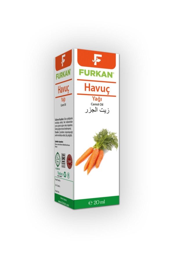 روغن مراقبت کننده اورجینال برند Furkan dogal urunler مدل Carrot Oil 20 Cc کد 34733033