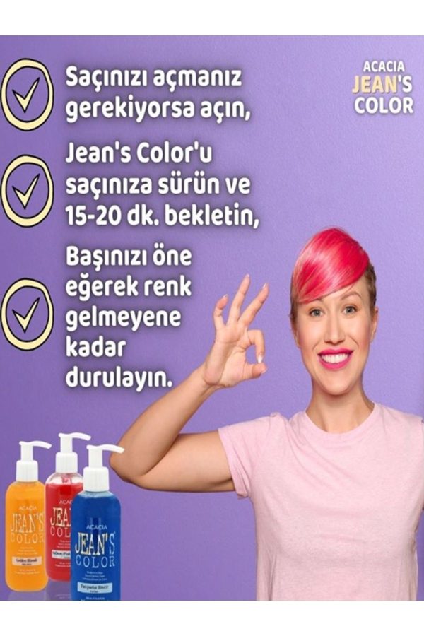 رنگ مو اورجینال برند Jeans color کد 794199586 - Image 3