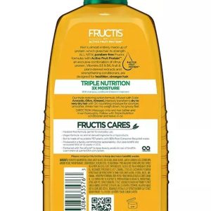 شامپو اورجینال برند Garnier مدل Triple Nutrition Besleyici Şampuan 1lt کد 309221354
