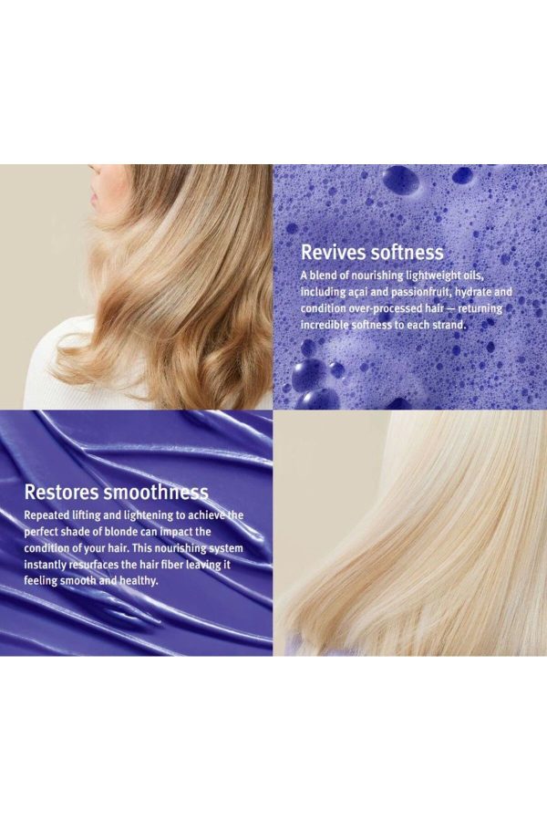 شامپو اورجینال برند Aveda مدل Blonde Revival Purple Toning Shampoo کد 763276247 - Image 3