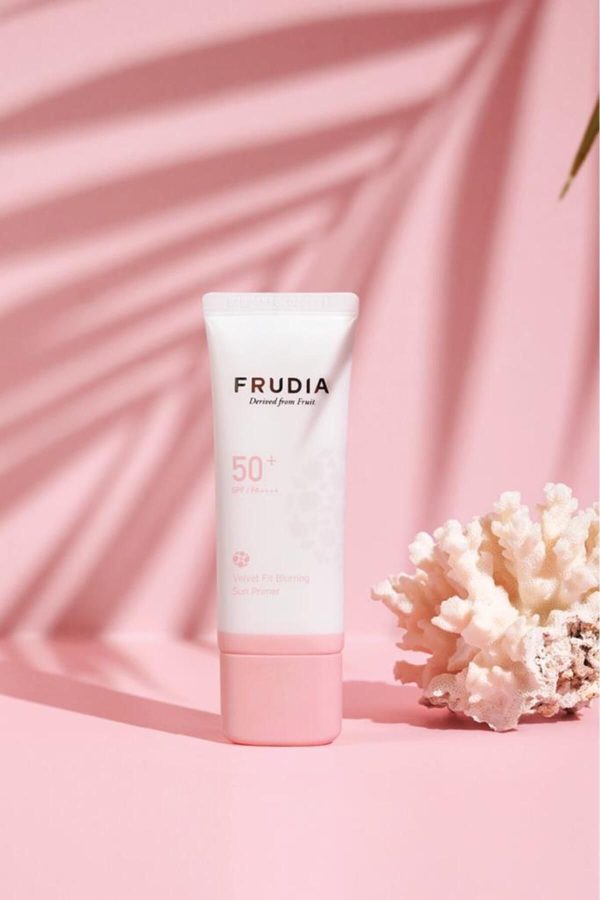 ضد آفتاب صورت اورجینال برند Frudia مدل Velvet Fit Güneş Koruyucu Baz کد 761546189 - Image 3
