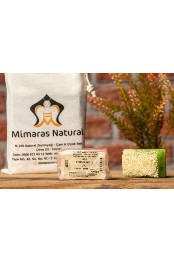 صابون جامد اورجینال برند Marmaris mimaras natural مدل Natural Lifli Soap 100 gr کد 487736310