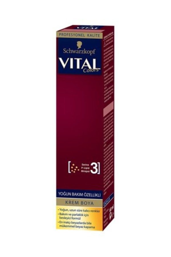 رنگ مو اورجینال برند Vital کد 33641824