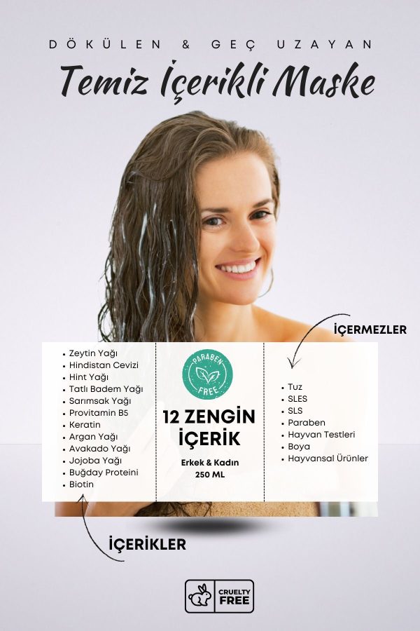 ماسک مو اورجینال برند Quality life کد 791199000 - Image 3