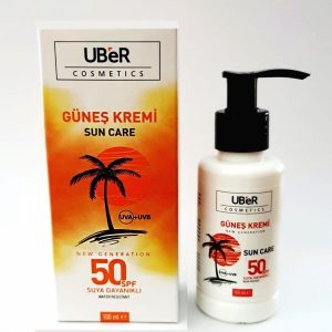 ضد آفتاب صورت اورجینال برند Uber مدل SPF50 Waterproof Sunscreen 100 ml کد 127699323