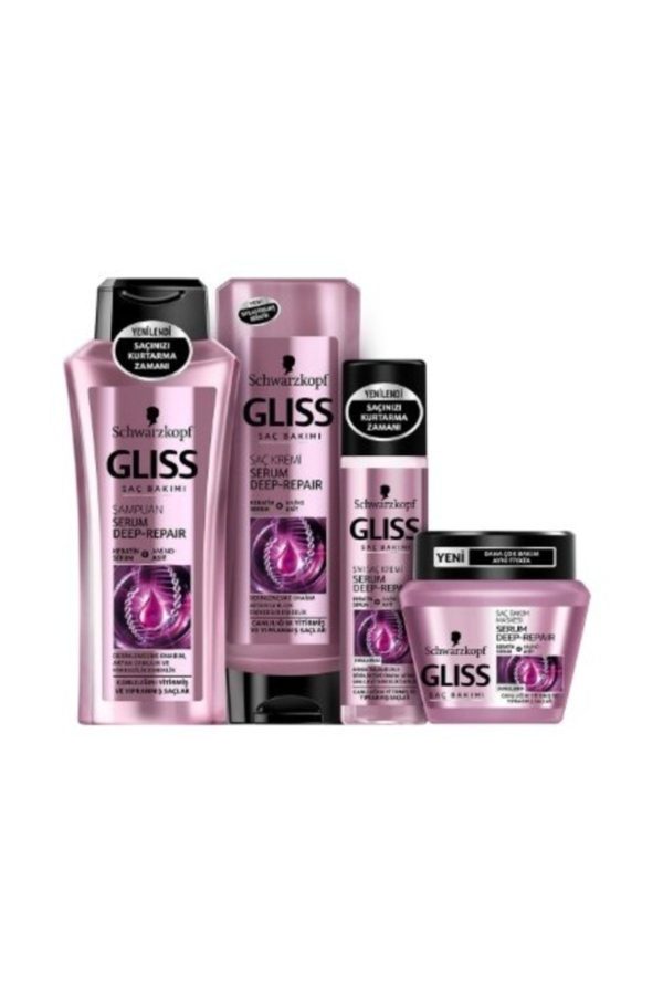 ست مراقبت از مو اورجینال برند Gliss مدل Deep Repair Hair Care Set کد 32036348