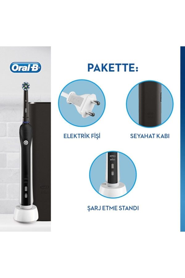مسواک برقی اورجینال برند Oral b مدل Pro 750 کد 67108596 - Image 2