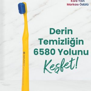 مسواک دستی اورجینال برند Dentiste مدل 6580 Sarı Super Premium Soft کد 737159719
