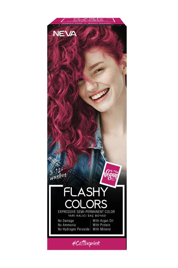 رنگ مو اورجینال برند Flashy colors مدل Yarı Kalıcı Saç Boyası کد 4801003