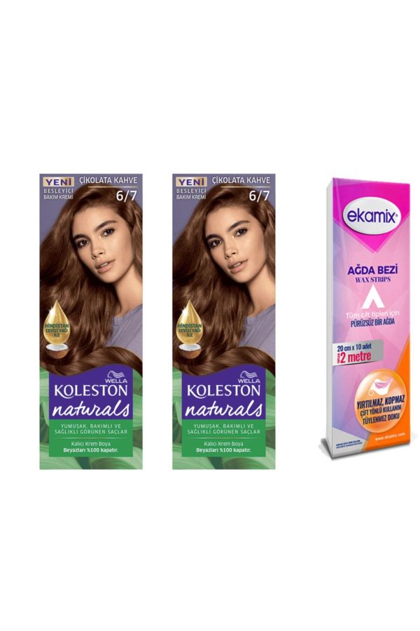 رنگ مو اورجینال برند Wella مدل 2 tubes of hair dye کد 67992928