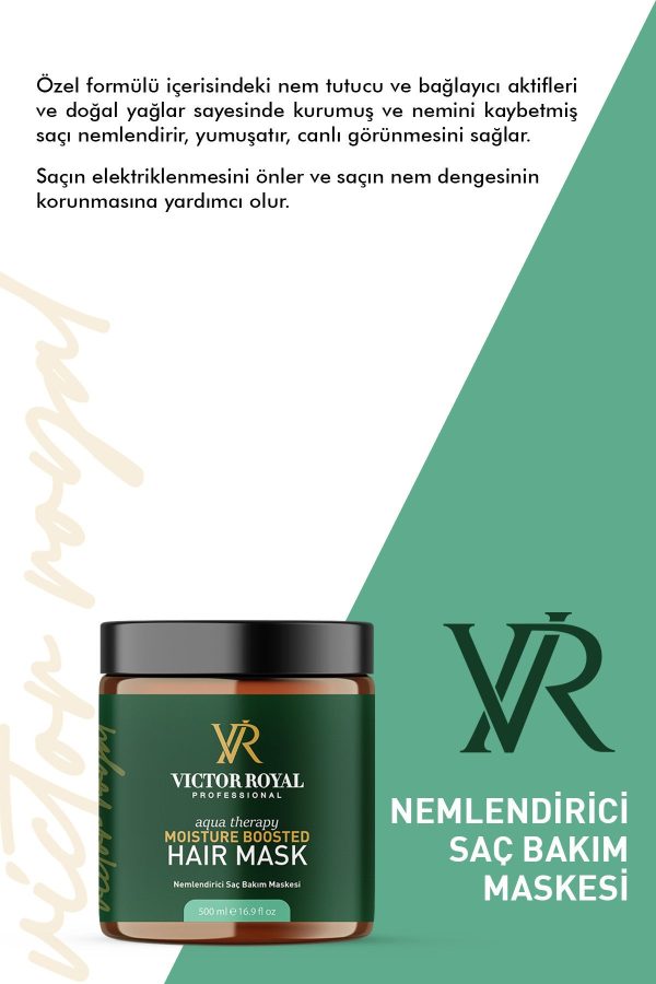 ماسک مو اورجینال برند Victor royal کد 774902321 - Image 2