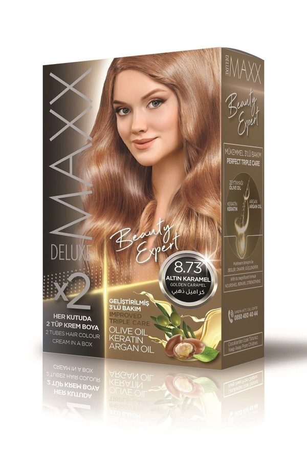 رنگ مو اورجینال برند Maxx deluxe مدل Maxx Beauty Expert 873 کد 39947681