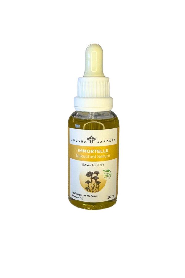 سرم پوست اورجینال برند Ancyra gardens مدل Immortelle Bakuchiol Serum 30ml کد 832542214 - Image 2