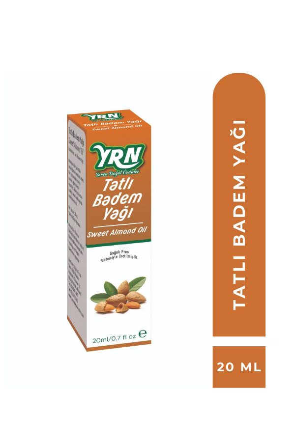 روغن مراقبت کننده اورجینال برند Yaren dogal urunler مدل Sweet Almond Oil 20ML کد 785887234