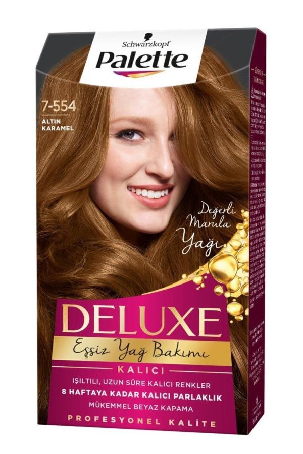 رنگ مو اورجینال برند Palette مدل Palette Deluxe 7-554 کد 4405506 - Image 3