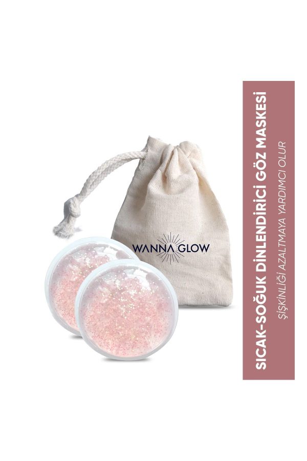 ماسک دور چشم اورجینال برند Wanna glow مدل Hot and cold eye mask کد 658732131