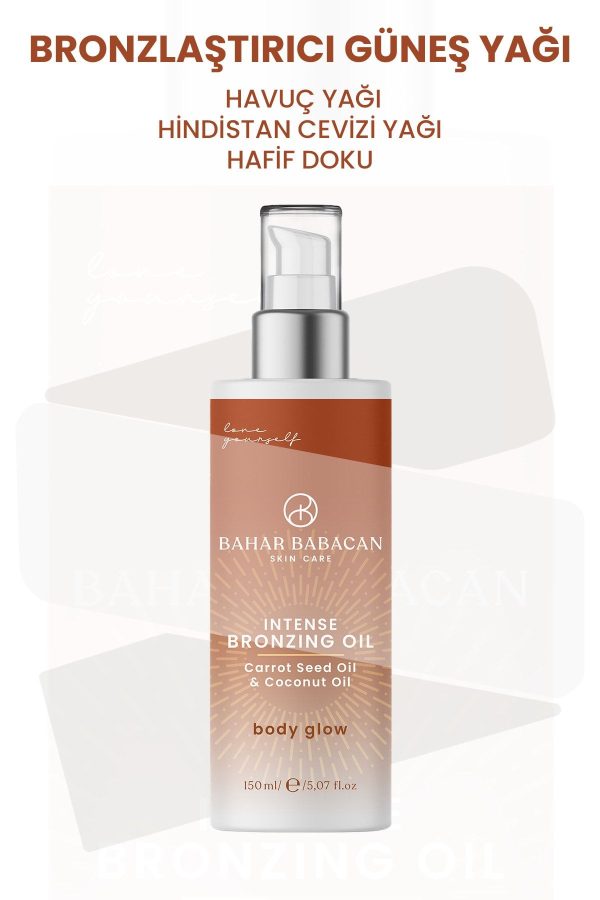 کرم برنز کننده اورجینال برند Bahar babacan مدل Tanning Oil کد 719225194