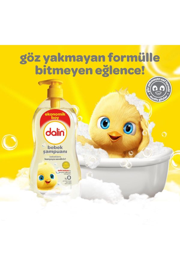 شامپو اورجینال برند Dalin مدل Klasik 900 ml کد 760990718 - Image 2