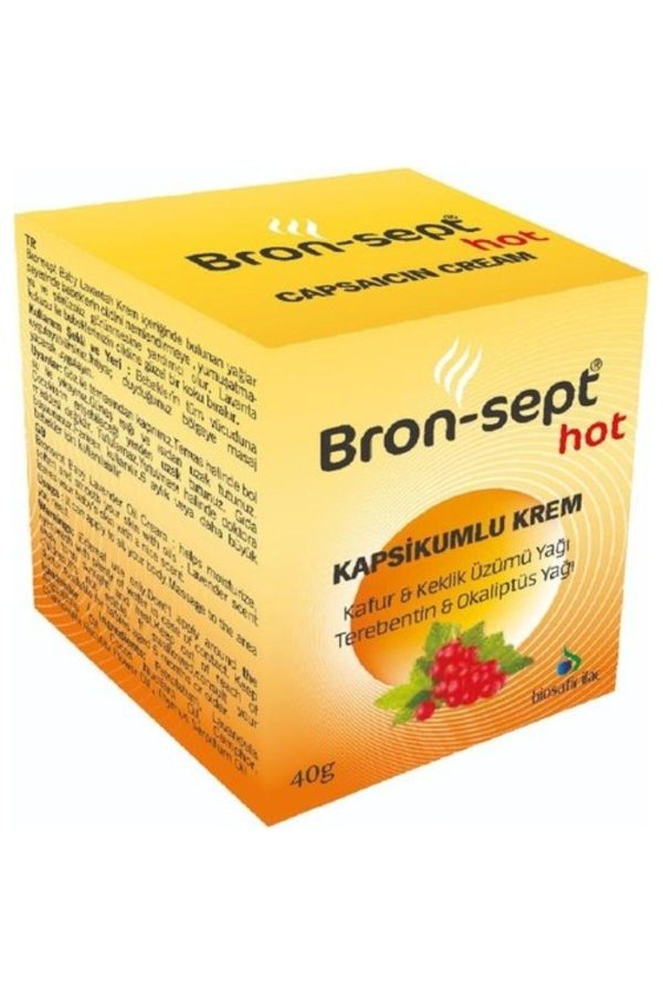 کرم بدن اورجینال برند Bron sept مدل Hot Kapsıkumlu Krem 40 gr کد 77221555