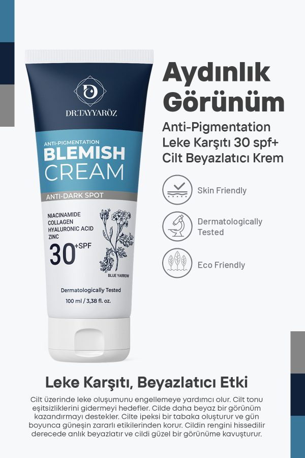 کرم صورت اورجینال برند Eliamora مدل Cilt Beyazlatıcı Leke Kremi 30+Spf کد 449034123 - Image 2