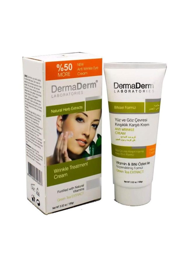 کرم صورت اورجینال برند Dermaderm مدل Green Tea Extract Cream 100g کد 2844544