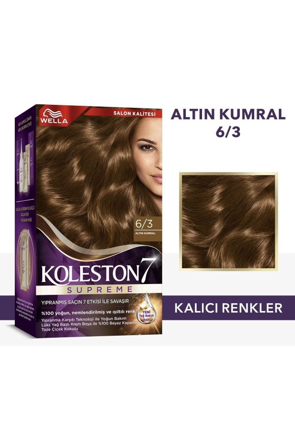 رنگ مو اورجینال برند Wella مدل Koleston Supreme Kit Saç Boyası کد 805396118