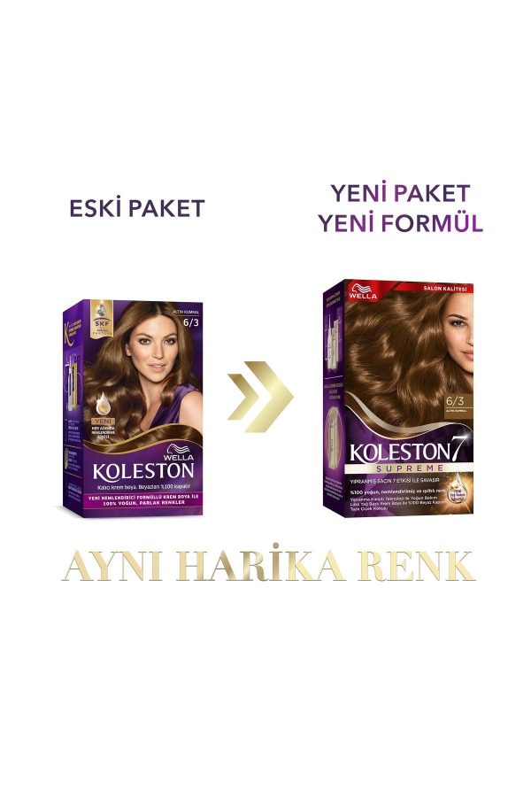 رنگ مو اورجینال برند Wella مدل Koleston Supreme Kit Saç Boyası کد 805396118 - Image 2