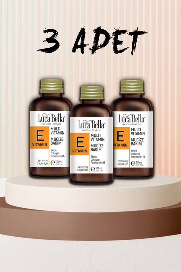 ویتامین مو اورجینال برند Luca bella مدل E Vitamin Bakım کد 712268062