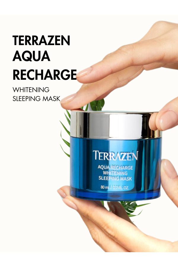 ماسک صورت اورجینال برند Terrazen مدل AQUA RECHARGE WHITENING SLEEPING MASK کد 800057906