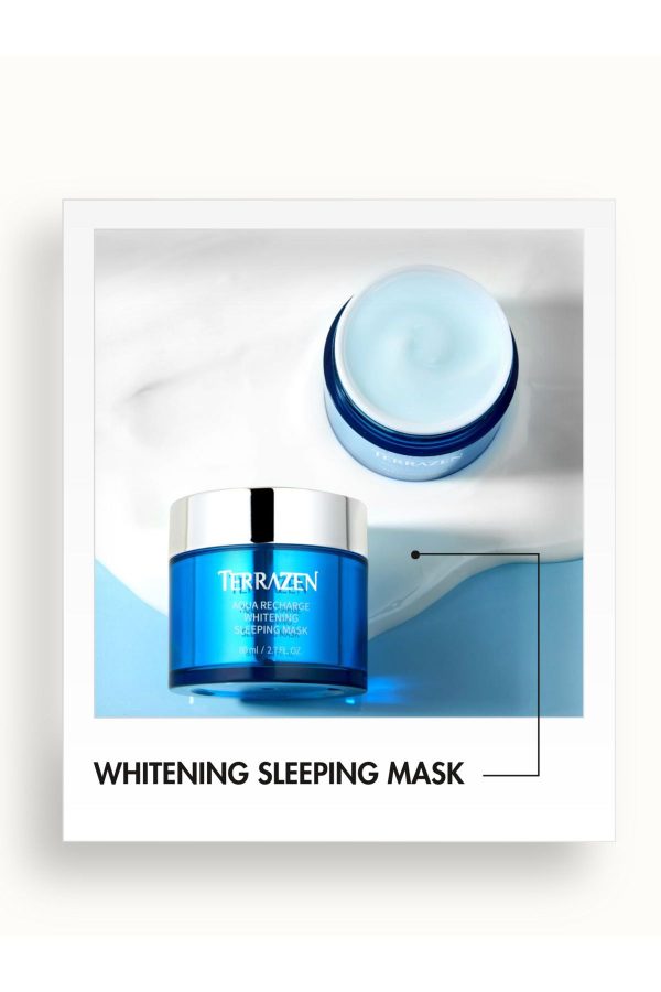 ماسک صورت اورجینال برند Terrazen مدل AQUA RECHARGE WHITENING SLEEPING MASK کد 800057906 - Image 2