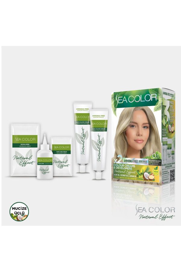 رنگ مو اورجینال برند Sea color کد 807856956 - Image 3