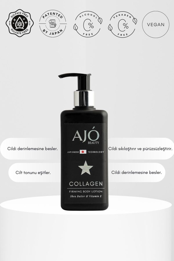 کرم بدن اورجینال برند Ajo beauty مدل Kolajen Vücut Losyonu 250 ml کد 759115000 - Image 2