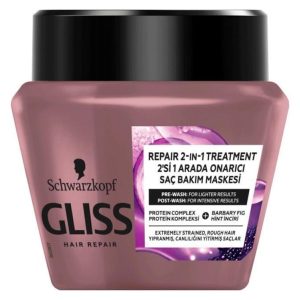ماسک مو اورجینال برند Gliss مدل Deep Repair Saç Bakım Maskesi کد 283628377