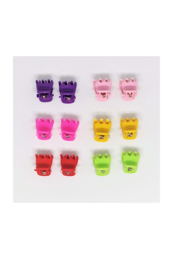 برس و شانه مو اورجینال برند Mumuso مدل Colorful Mandala Hair Clip Set کد 35870854