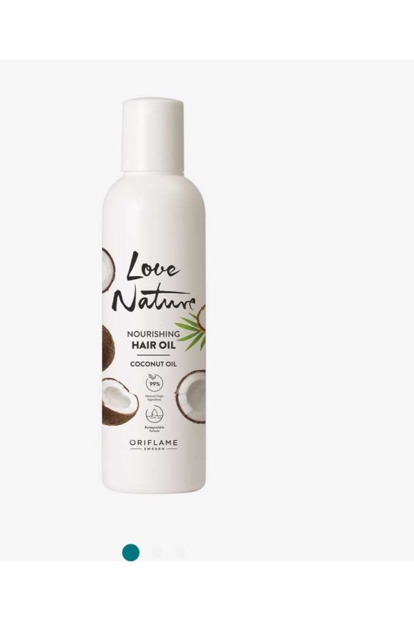 روغن و سرم مو اورجینال برند Oriflame مدل Coconut hair oil کد 469502763