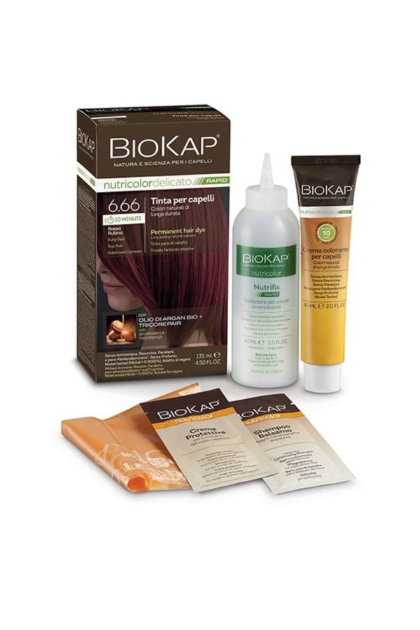 رنگ مو اورجینال برند Biokap مدل Nutricolor Delicato Rapid Saç Boyası کد 274210914