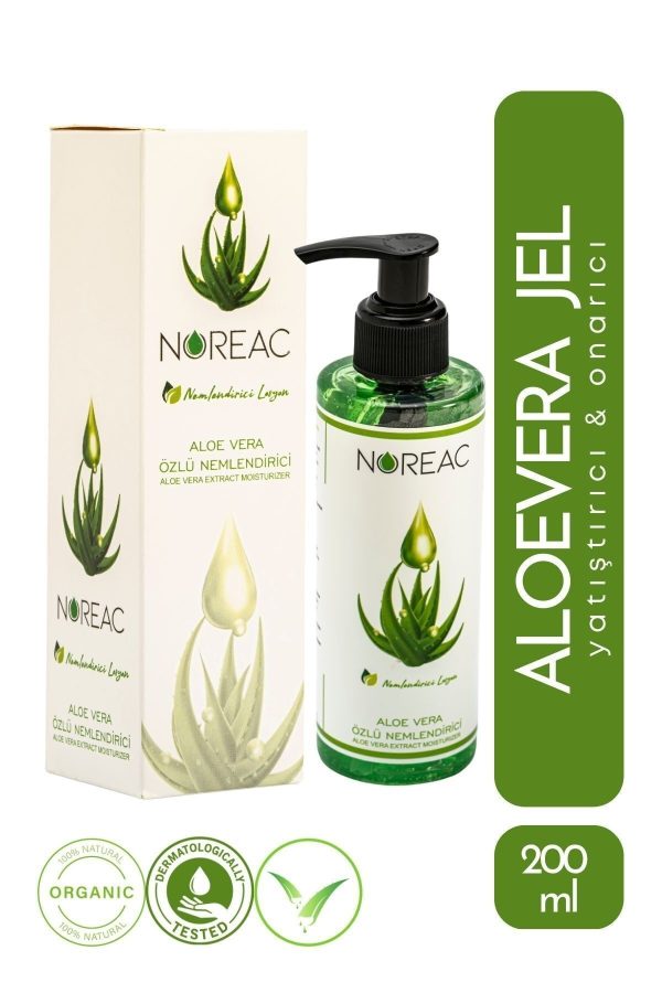 کرم بدن اورجینال برند Noreac مدل Aloe Vera Jel Krem 200ml کد 637295647